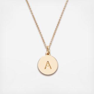 Gold Initial Pendant