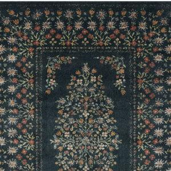 Laurel Navy 2'8" x 4'0" Rug by Rifle Paper Co.