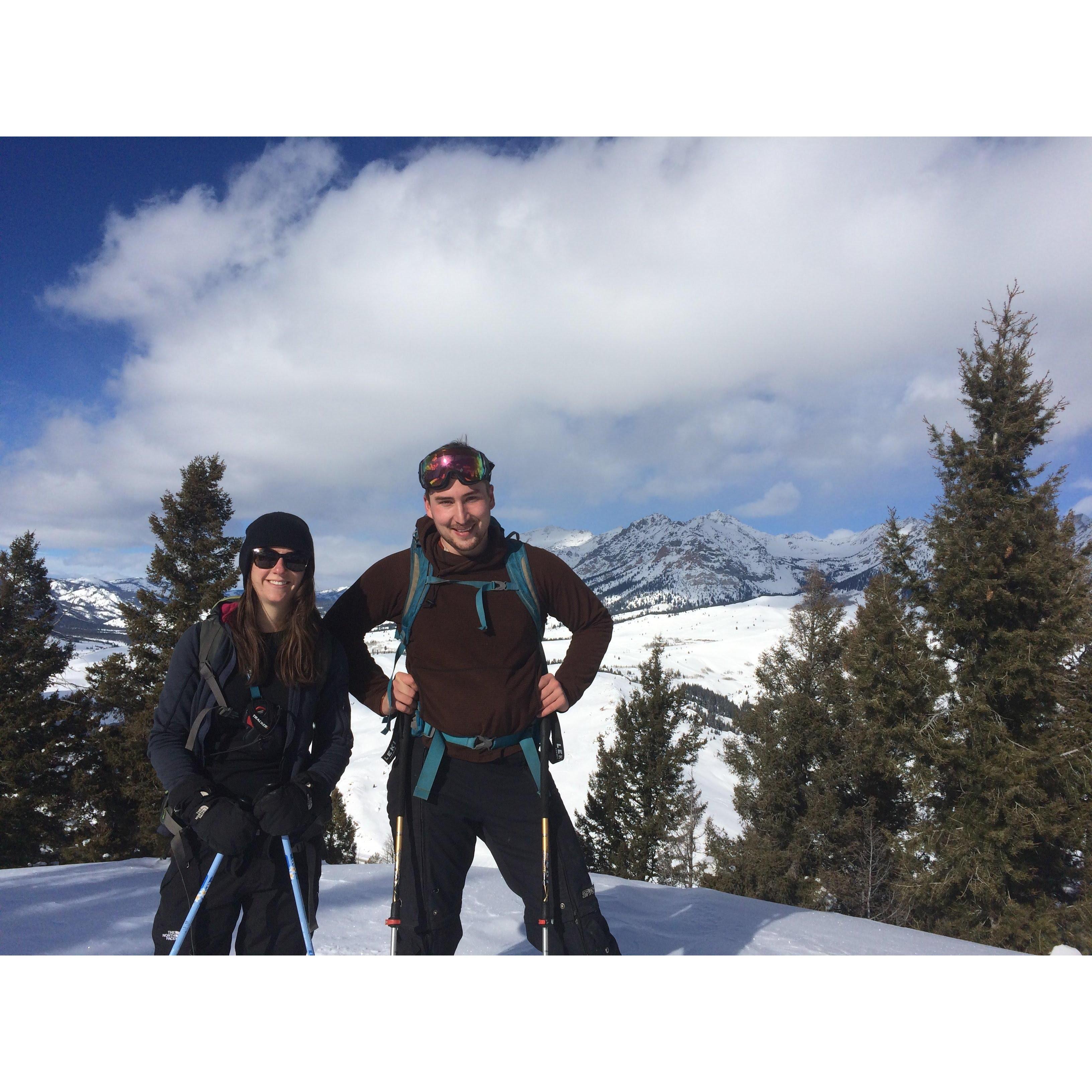 Backcountry Skiing in Sun Valley