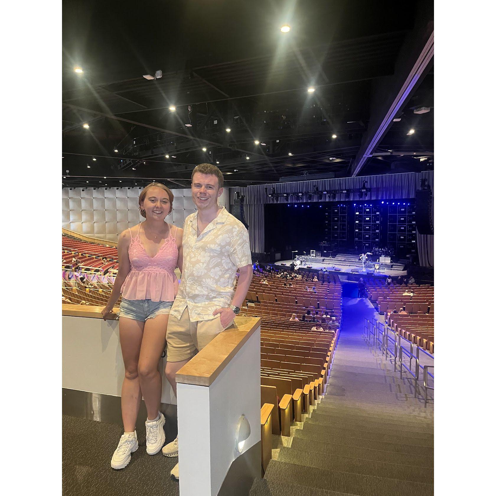 Zach’s first concert—Charlie Puth! He should be a bigger artist! 🎤🎉