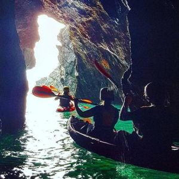 Cave Kayaking for Two in Ireland (Honeymoon)