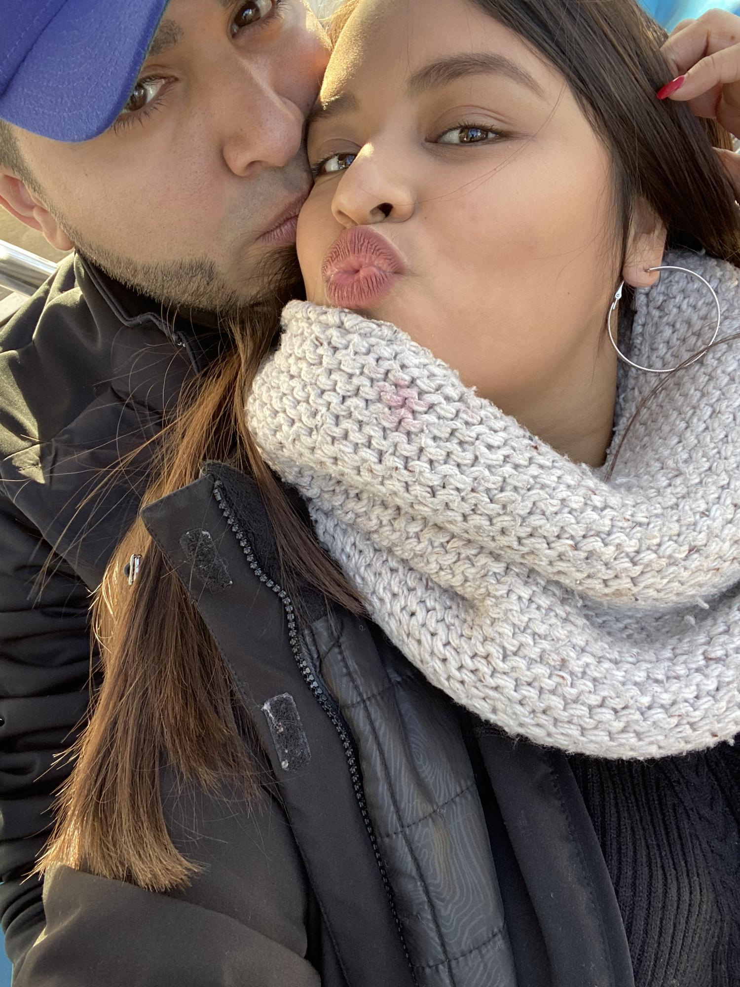 Day date, At six flags for fright fest!
