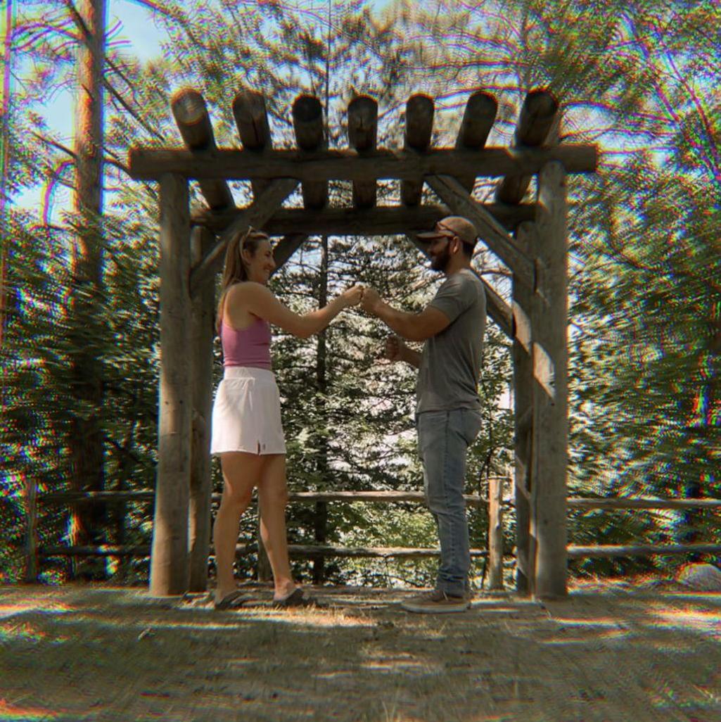 Picturing ourselves saying "I do!" - Ojiketa Regional Park - August 2023
