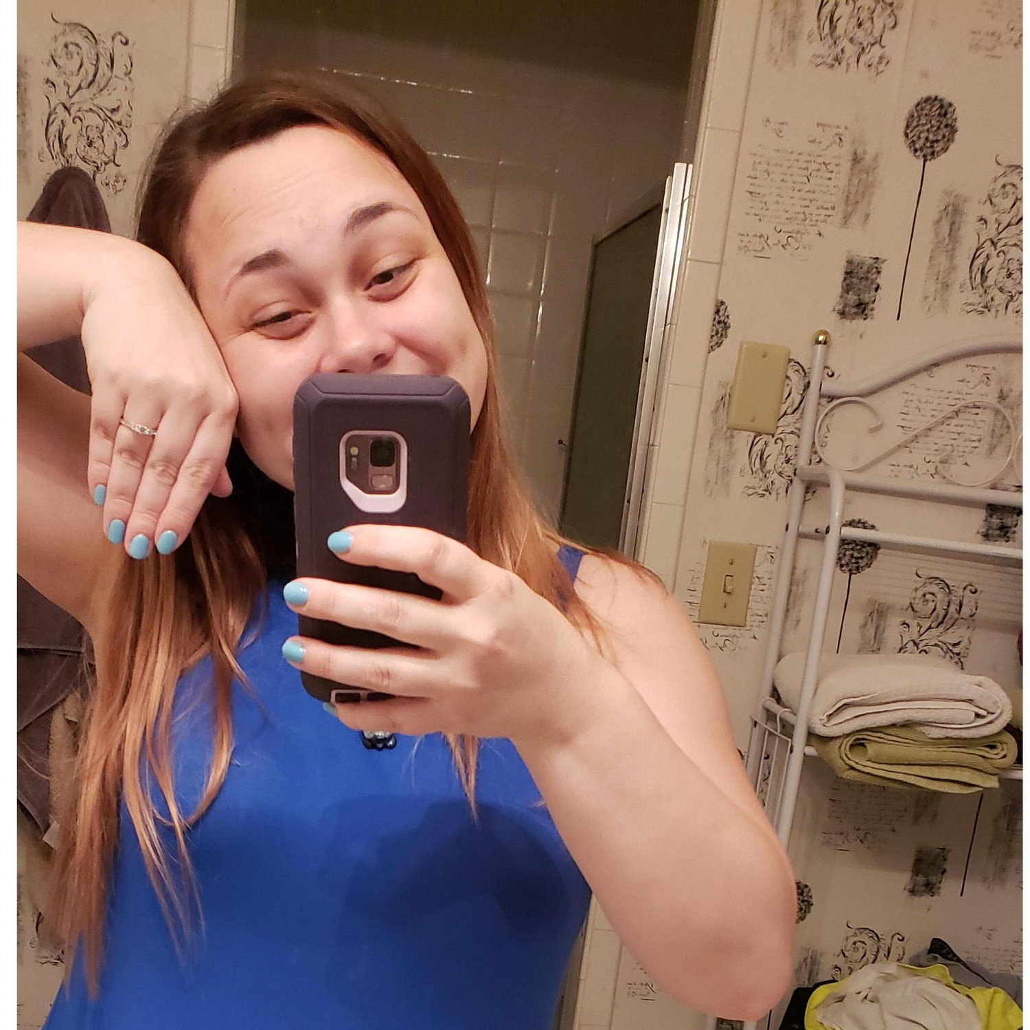 Showing off my ring