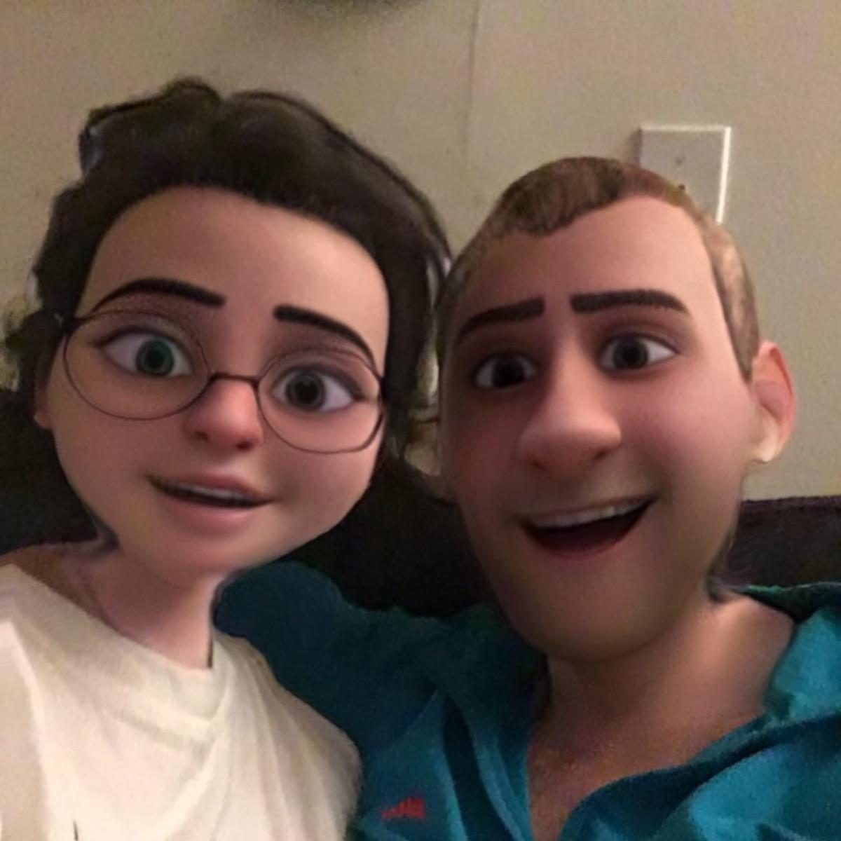 Pixar filter on Snapchat 2021