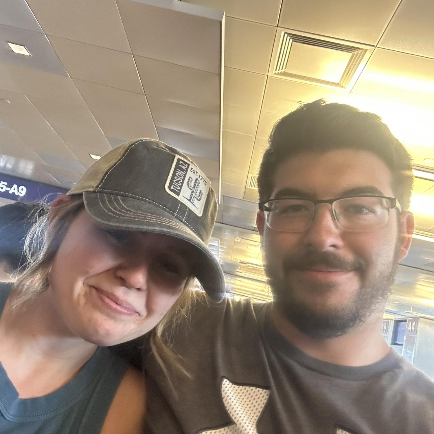 Flew to Arizona to see family for Thanksgiving!