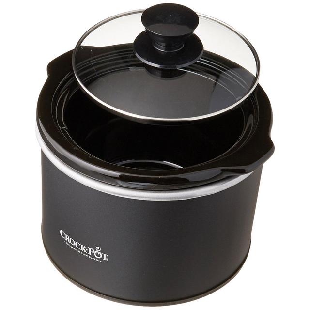 Crockpot - Crock-Pot SCR151 1-1/2-Quart Round Manual Slow Cooker, Black