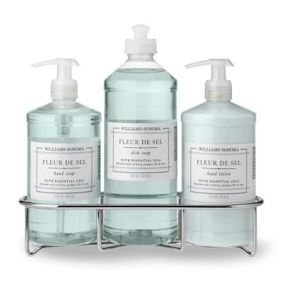 Williams Sonoma Fleur De Sel Hand Soap & Lotion, Classic 4-Piece Set