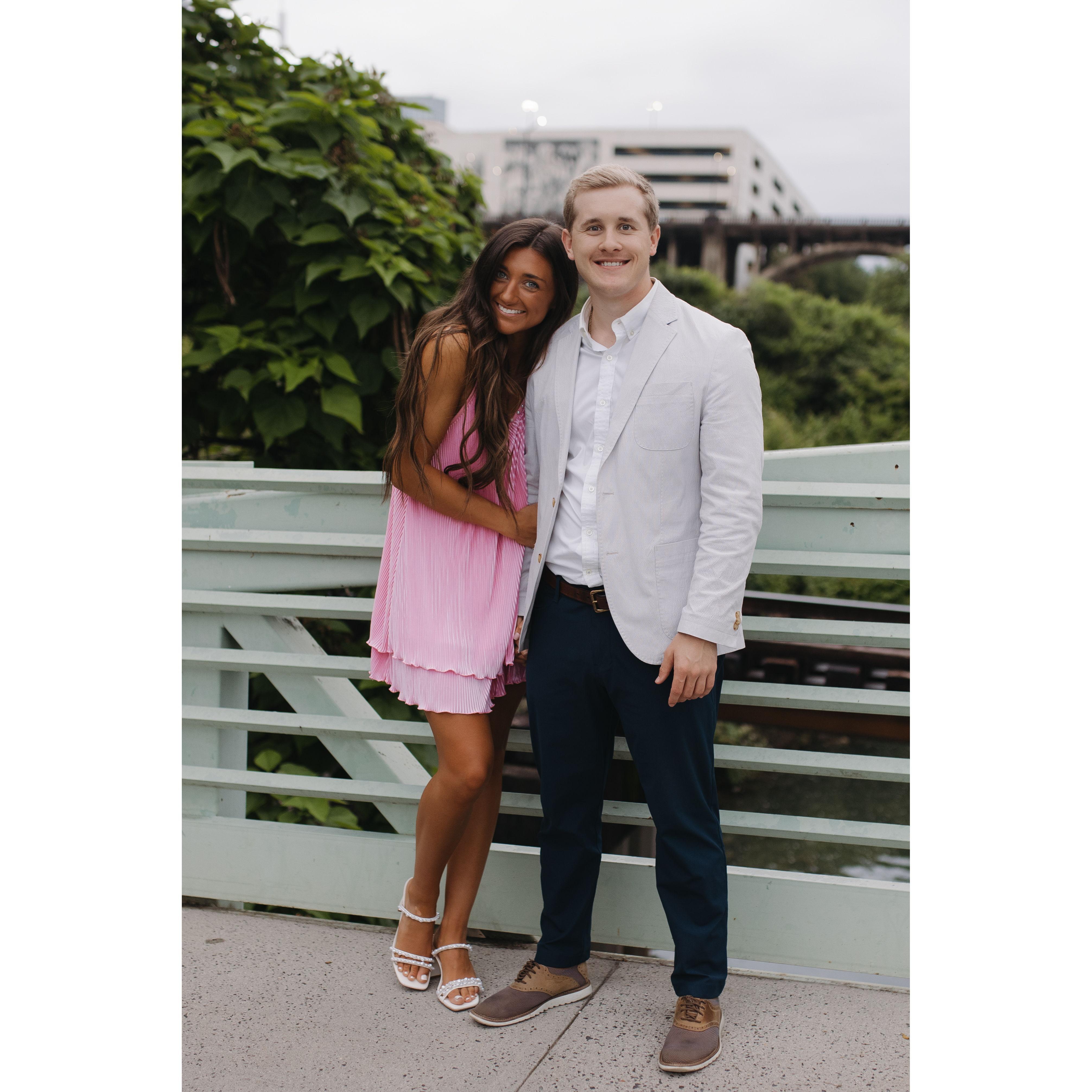 A date night to Ruth's Chris.