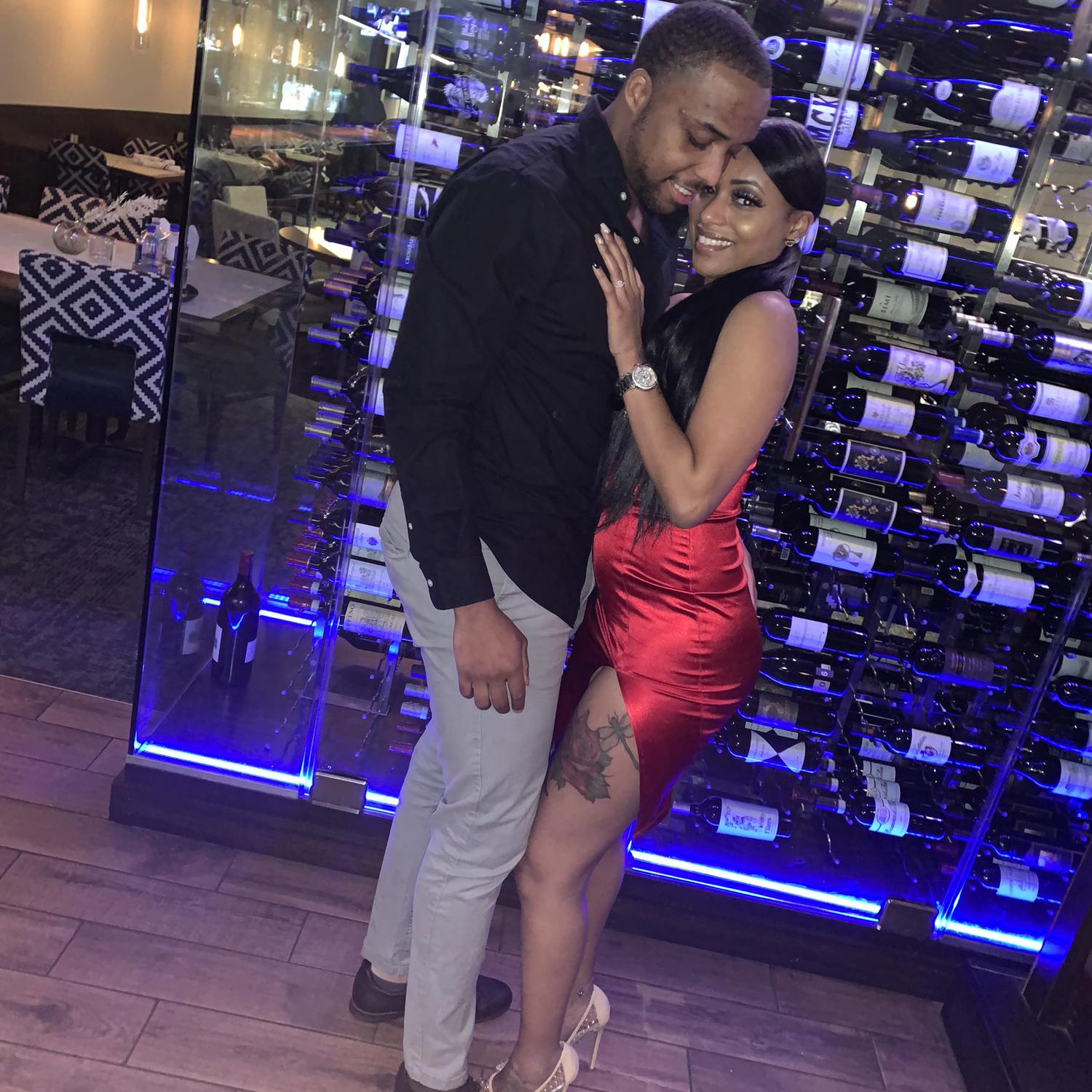 Night he gave me my promise ring