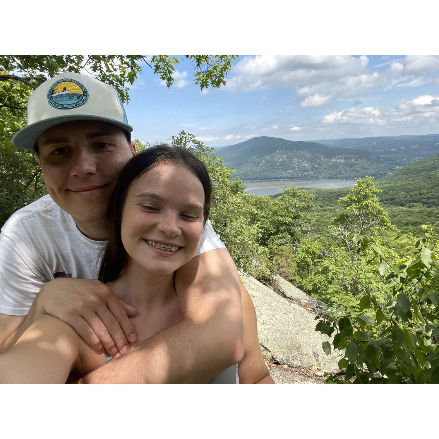 We were on a roadtrip through NY. We thought this road looked pretty, so Paul pulled over and we went exploring!