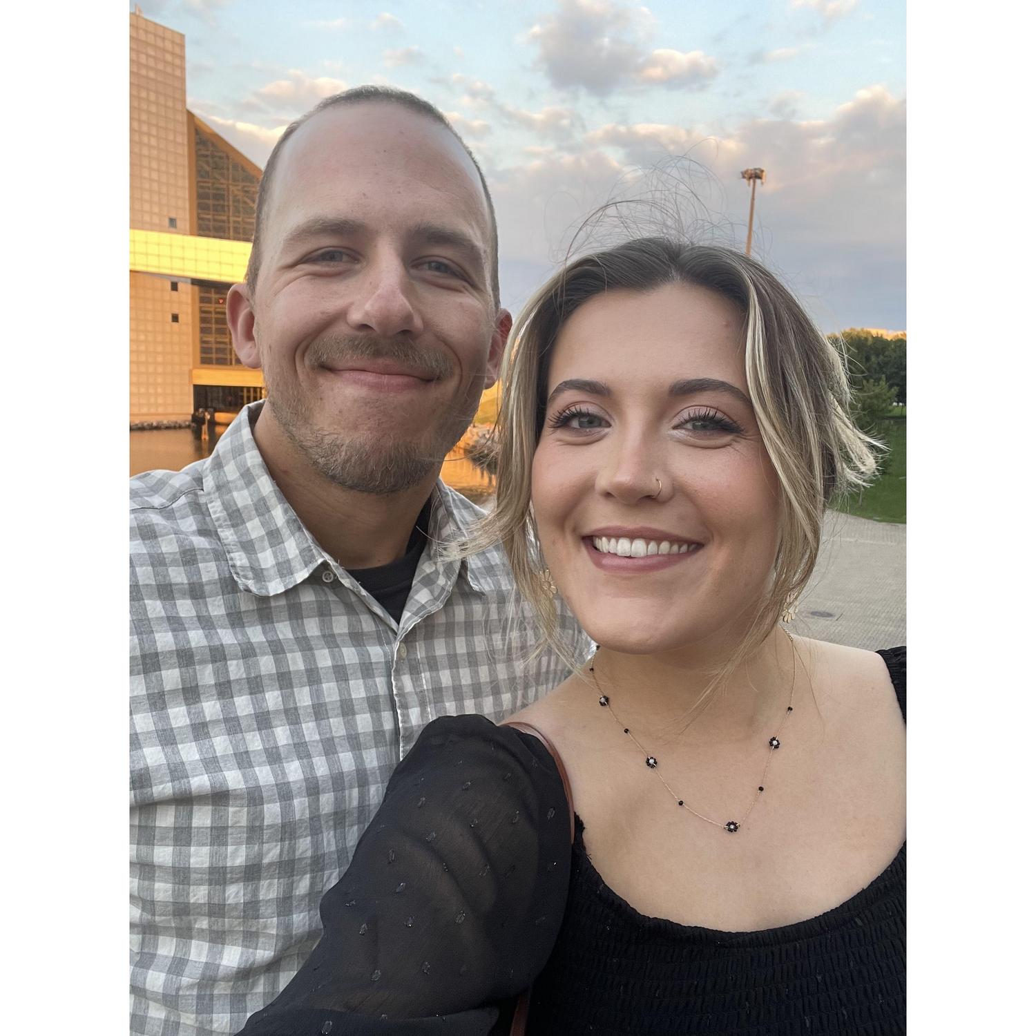 First wedding we attended together!