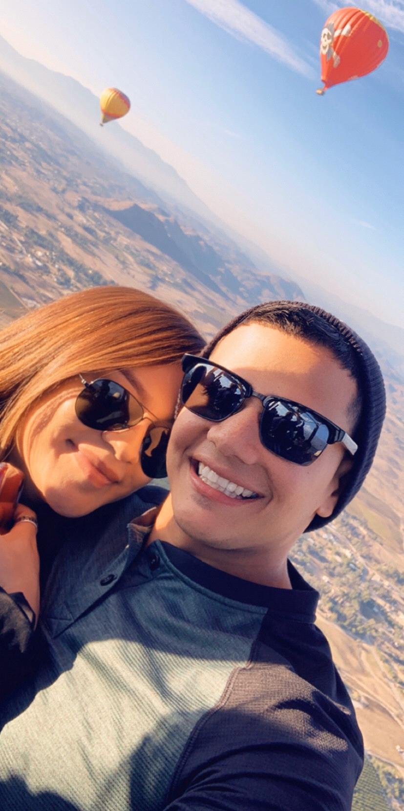 By far one of my favorite adventures! Vincent surprised me with a hot air balloon ride! Another thing I got to mark off my bucket list!