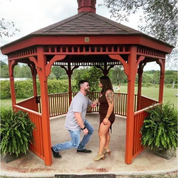 The moment we have been waiting for...the proposal! Best Day Ever!