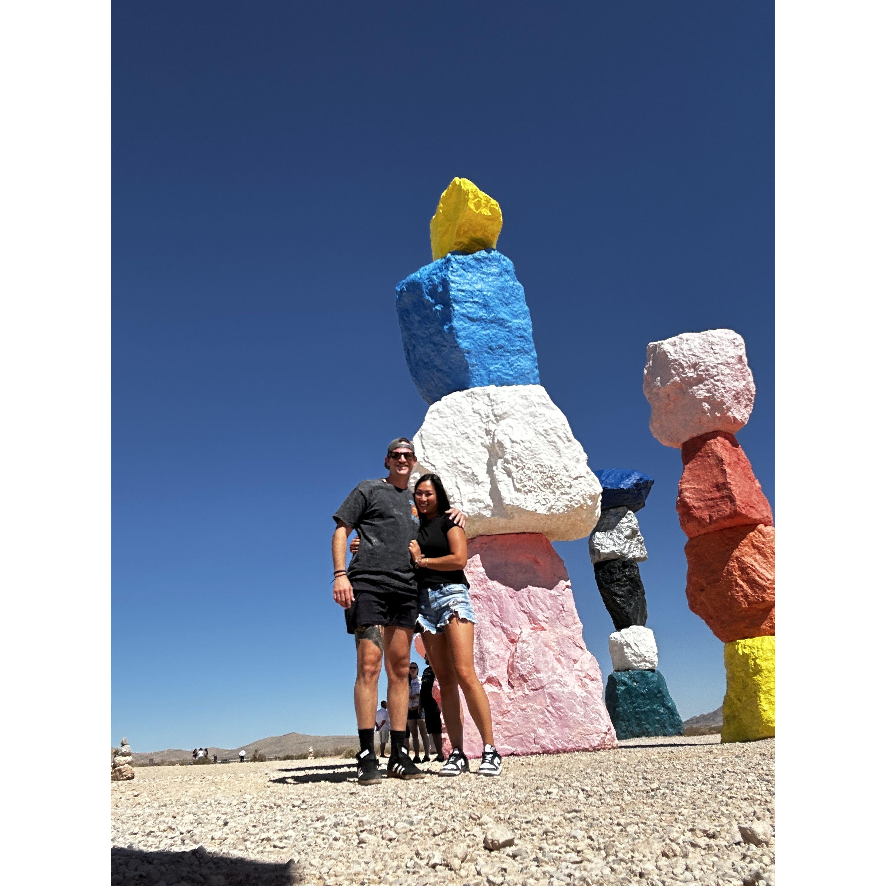 Seven Magic Mountains!