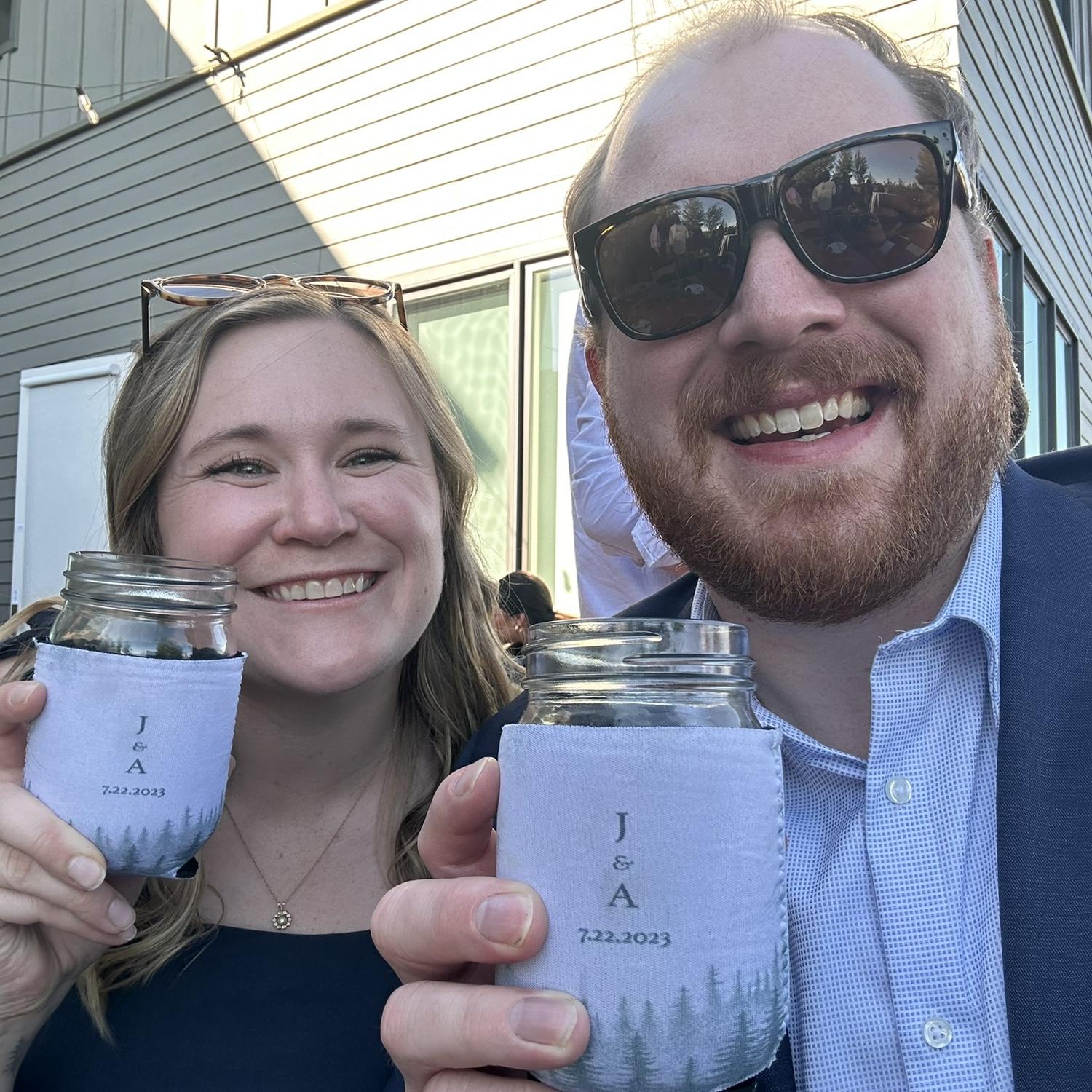 Celebrating Jim + Alison in Bend!