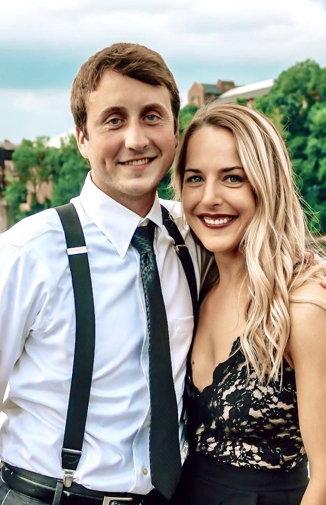 Our first picture together on a boat cruise on the Mississippi River