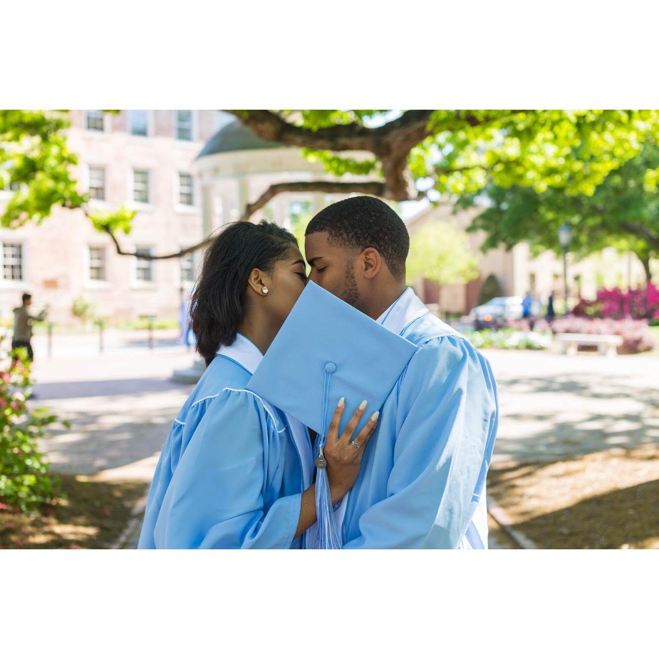 Grad pictures by the Old Well