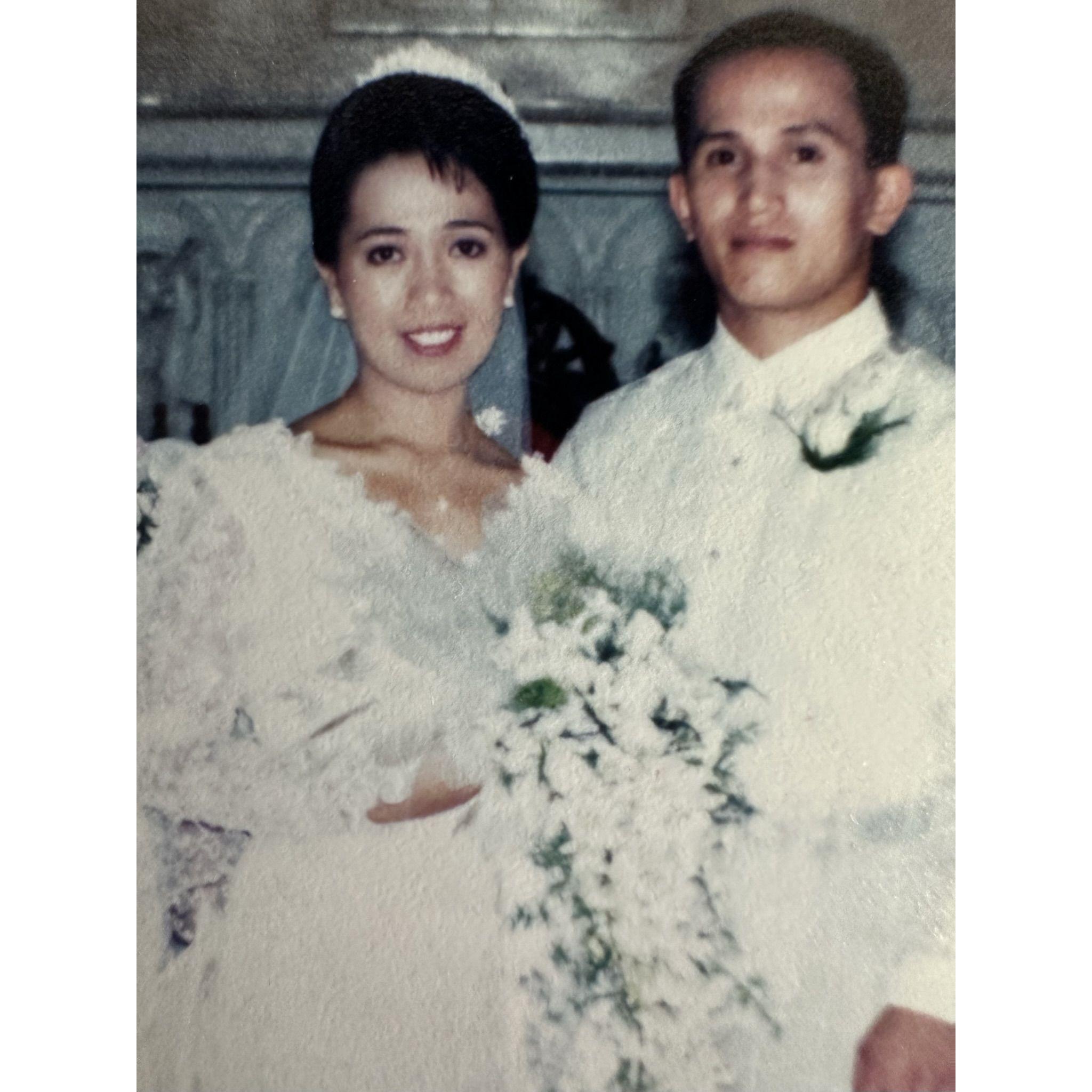 2005 - Our wedding day...