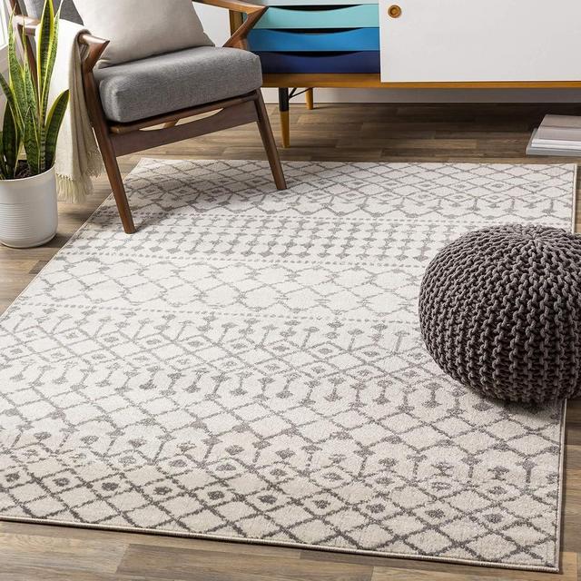 Artistic Weavers Elsie Global Bohemian Area Rug, 9 ft x 12 ft, Khaki/Gray