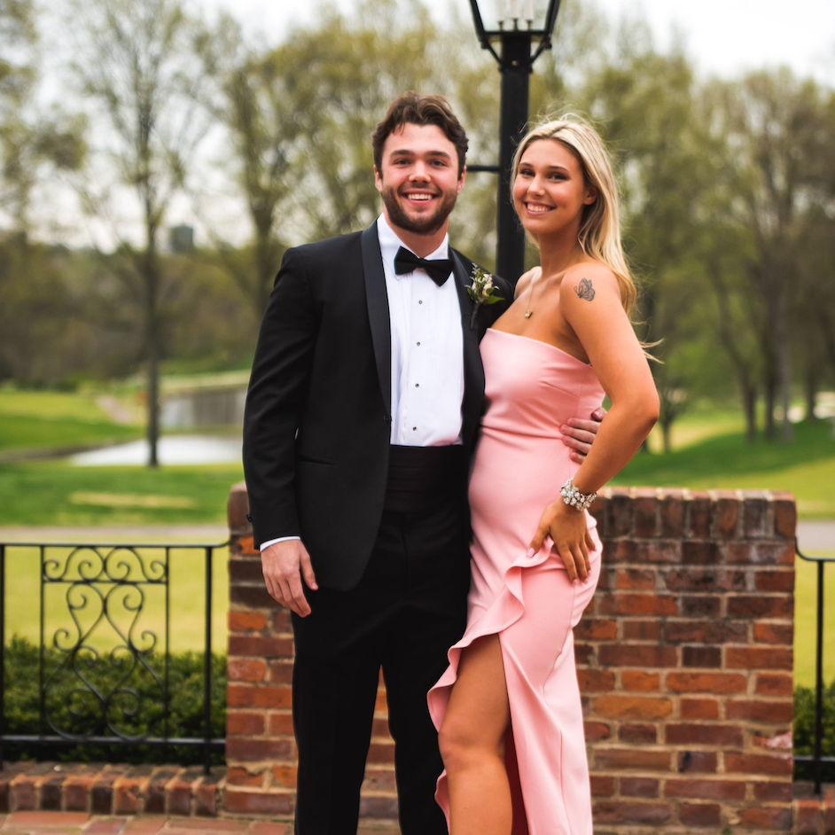 Madam @ their senior year prom!