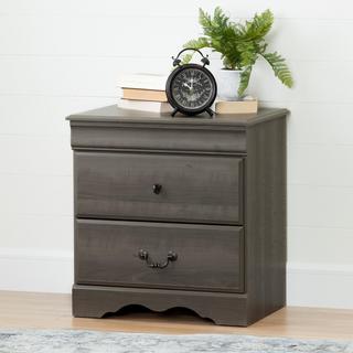 Vintage 2-Drawer Nightstand