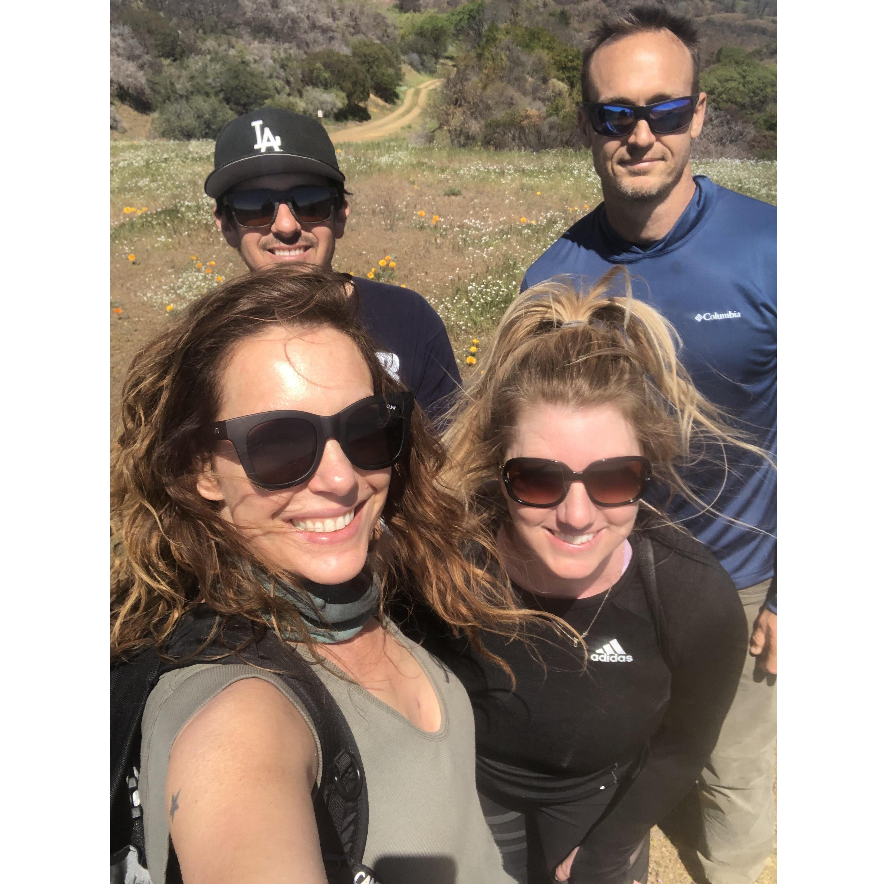 This is Aimee and Doug; Aimee and I met working together briefly and became fast friends; introduced the boys and they hit it off, developing an awesome friendship and working relationship. Total win!