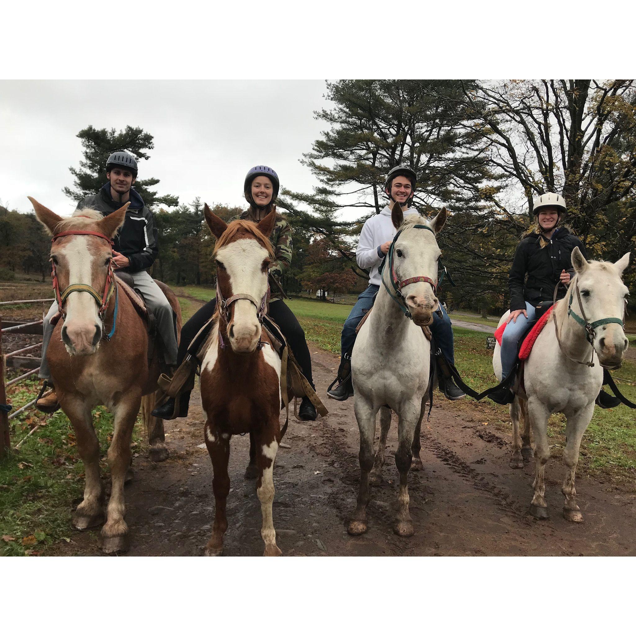 first horseback ridge together in NY state