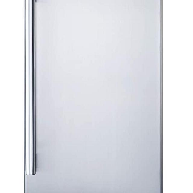 Kalamera 15 inch Stainless Steel Beverage Refrigerator, Under Counter Beverage Cooler for 104 Cans with 32-41℉ Temperature Range - Soda and Beer Refrigerator with Soild Stainless Door