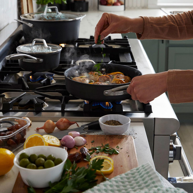 Calphalon, Premier Hard Anodized Non-Stick Fry Pan Set | Zola