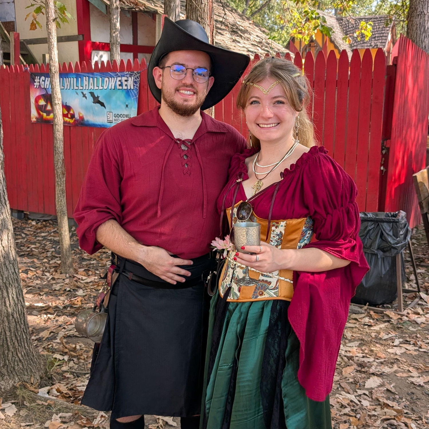 Ren Fest... I got a hat!