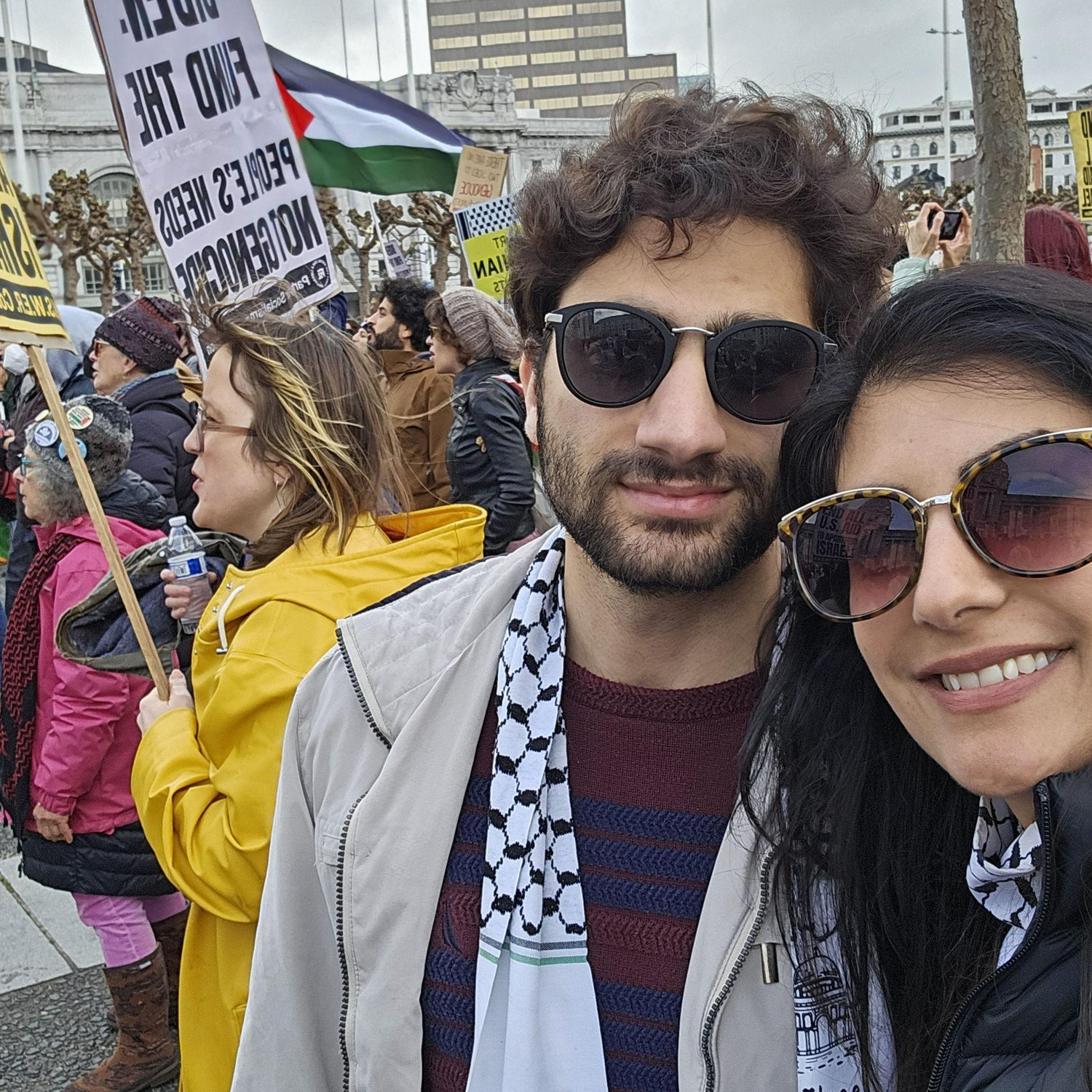 San Fransisco Protests مظاهرات سان فرانسيسكو