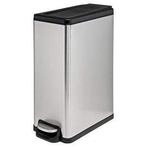 45L Rectangle Step Trash Can - Stainless Steel - Room Essentials™