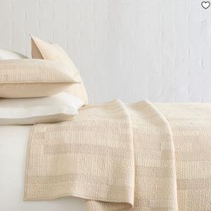 Reflections Linear Stitch Matelasse Quilt & Shams
