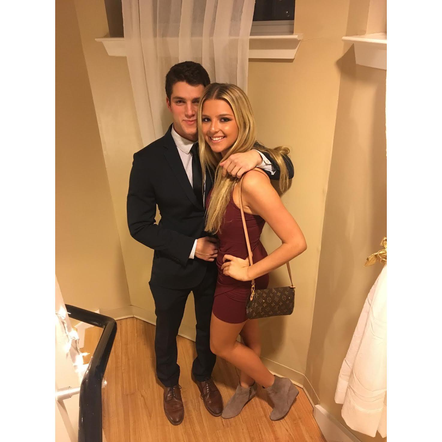 November, 2016- Before the dance