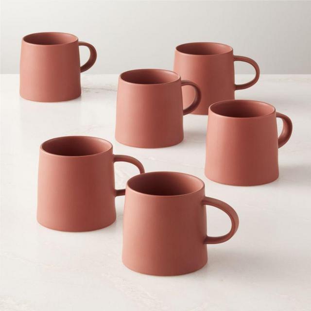 Valley Matte Sequoia Mugs Set of 6