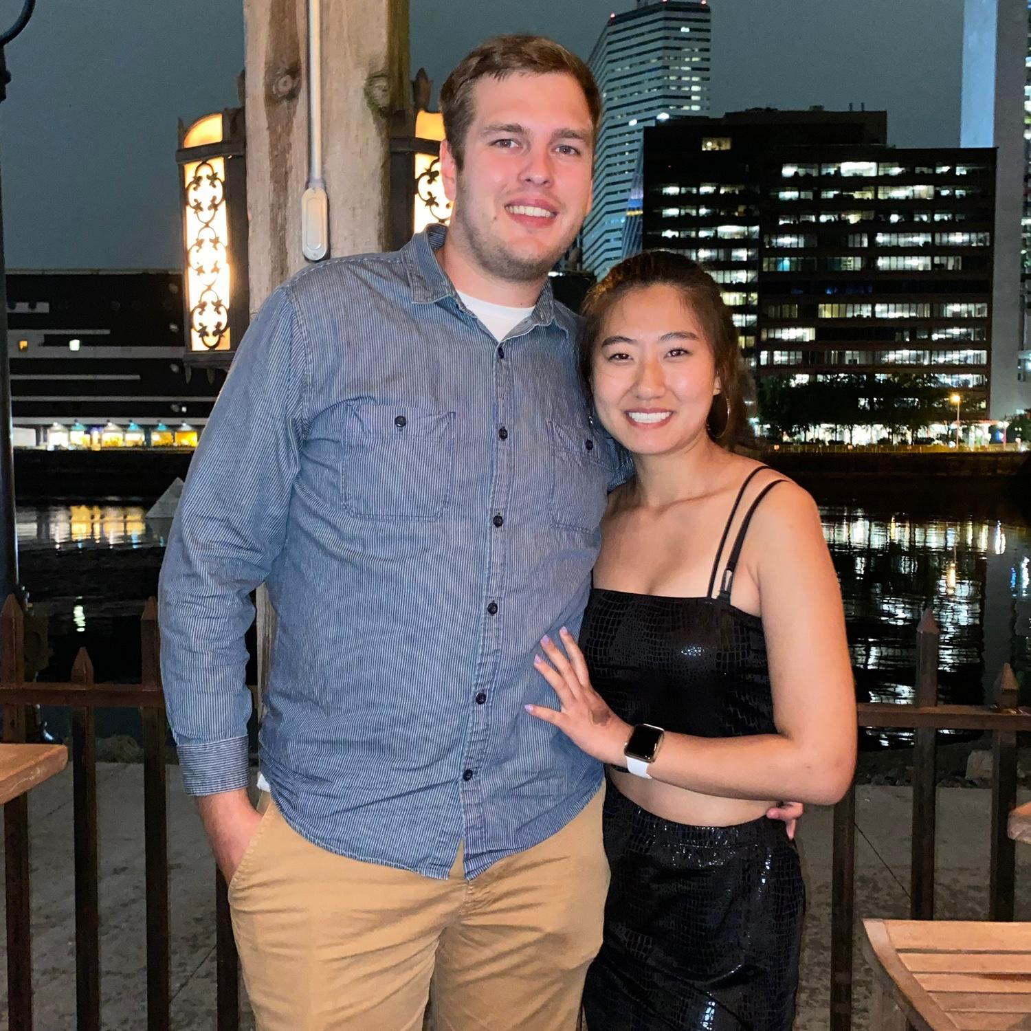 Cece’s first time visiting Griffen in Boston!!