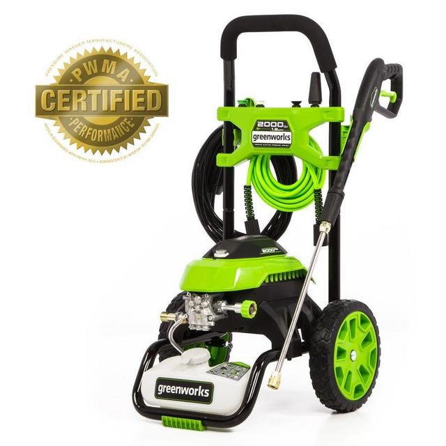 Greenworks 2000-PSI 1.2-GPM Cold Water Electric Pressure Washer