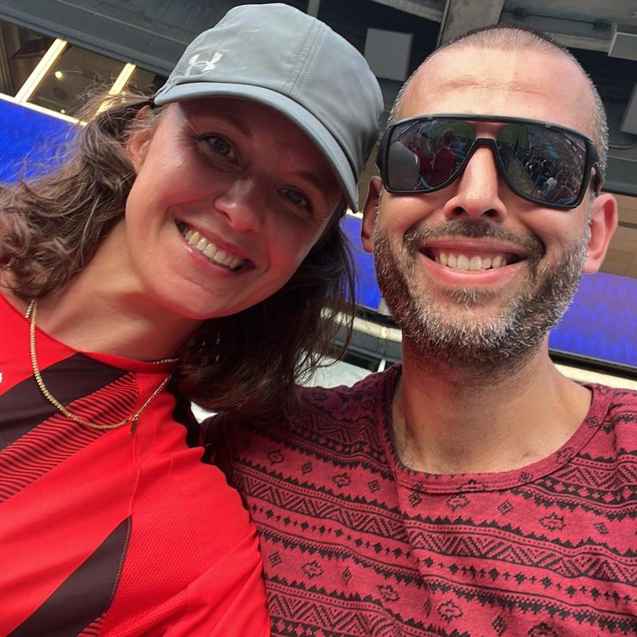 Football match Canada v Uruguay with Karina & Chris in Charlotte, North Carolina (July 2024)