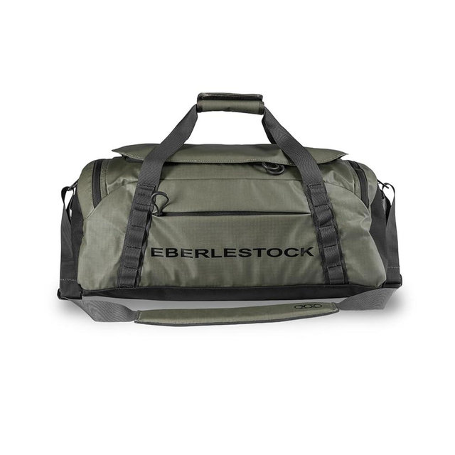 Eberlestock Hyllus Duffel Bag for Men - Durable, Water-Resistant, Small Men's Duffle Bag with Zipper Pockets, Ideal for Travel & Gym, Tactical Gear Bag, Hunting, Fishing, Camping - Military Green, 45L