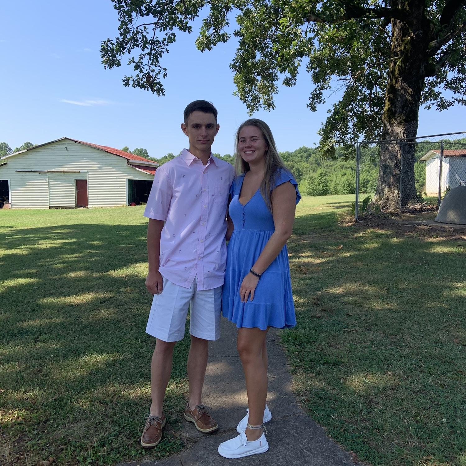 The first picture we took together.