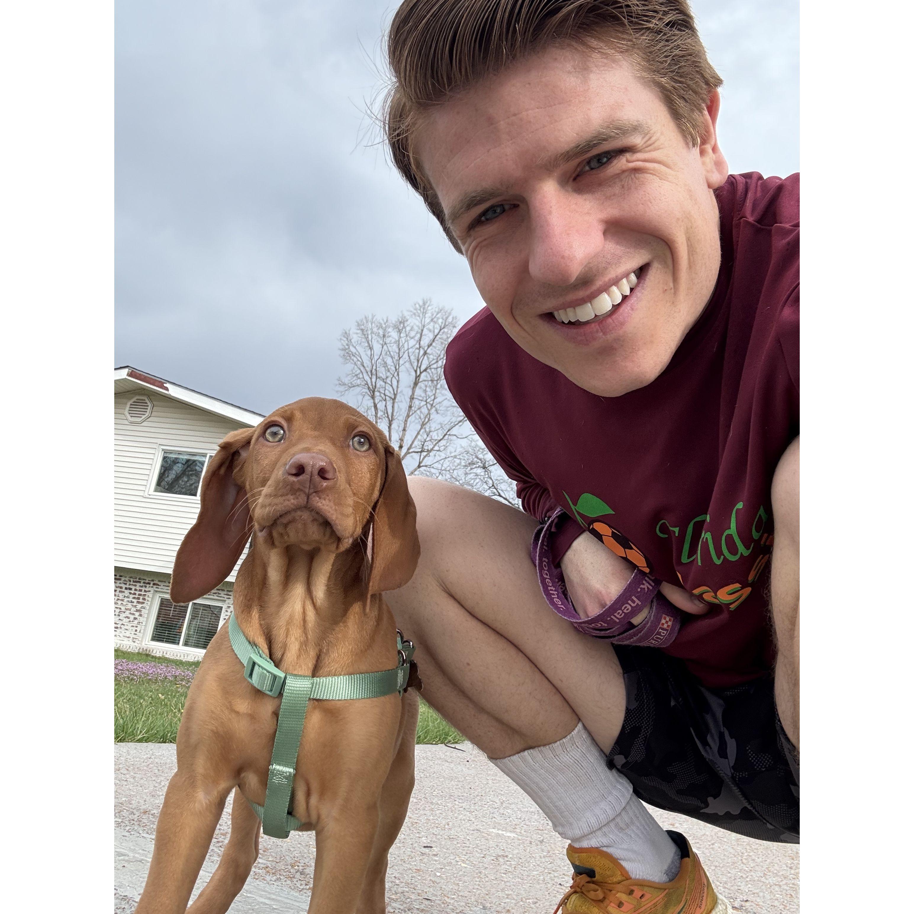 Bruno's first run