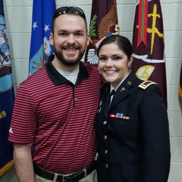 After Emily's graduation from the Army-Baylor Doctoral Program of Physical Therapy.