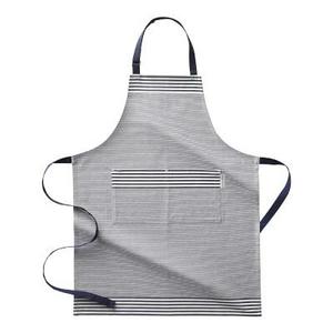 Williams Sonoma Bay Stripe Apron, Navy Blue