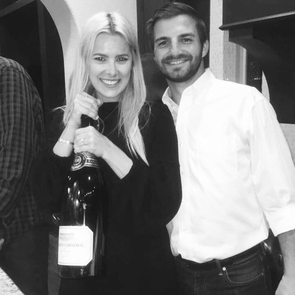 Celebrating being engaged!