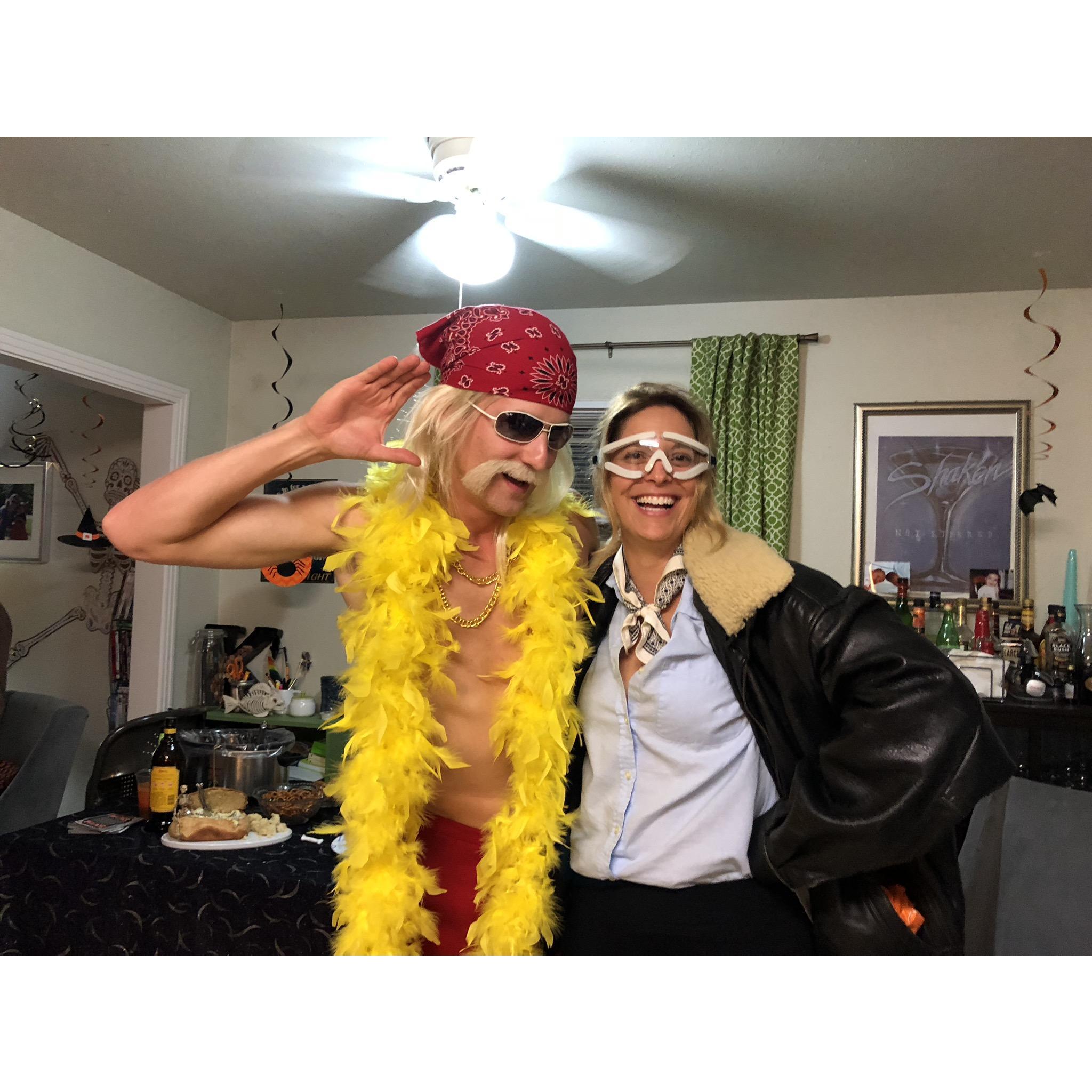 Hulk Hogan and Amelia Earhart!