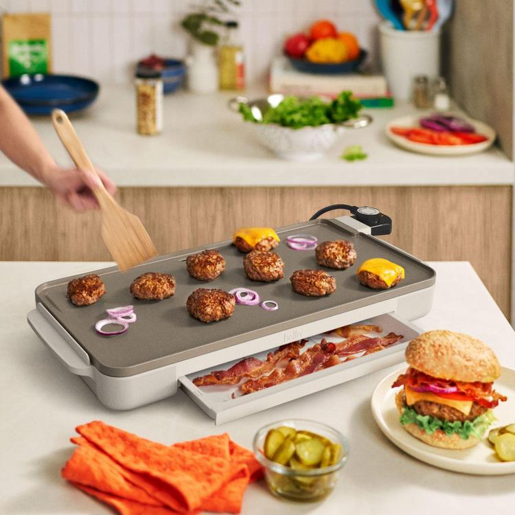 bella, Electric Griddle with Warming Tray Zola