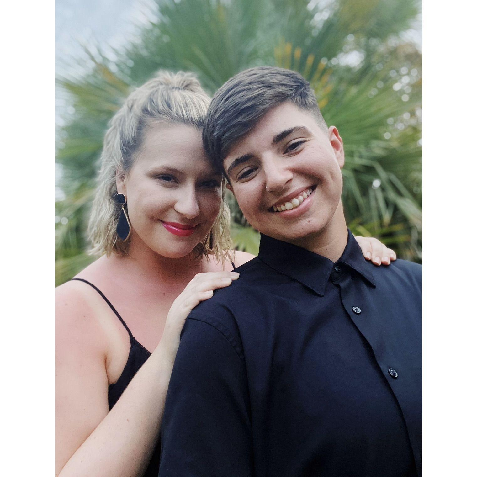 We spent our first anniversary in Treasure Island, FL!