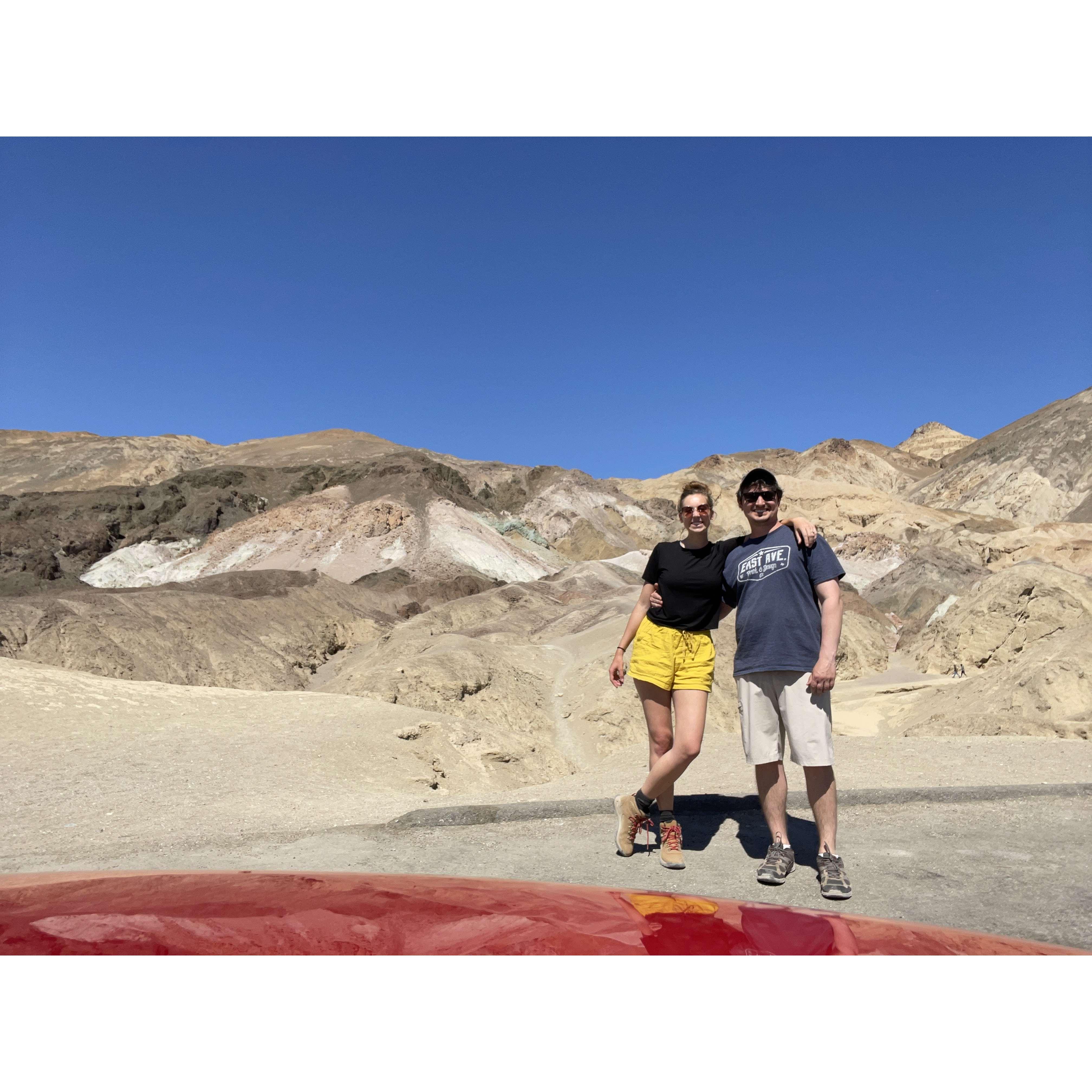Artists Drive in Death Valley National Park ~ 2020