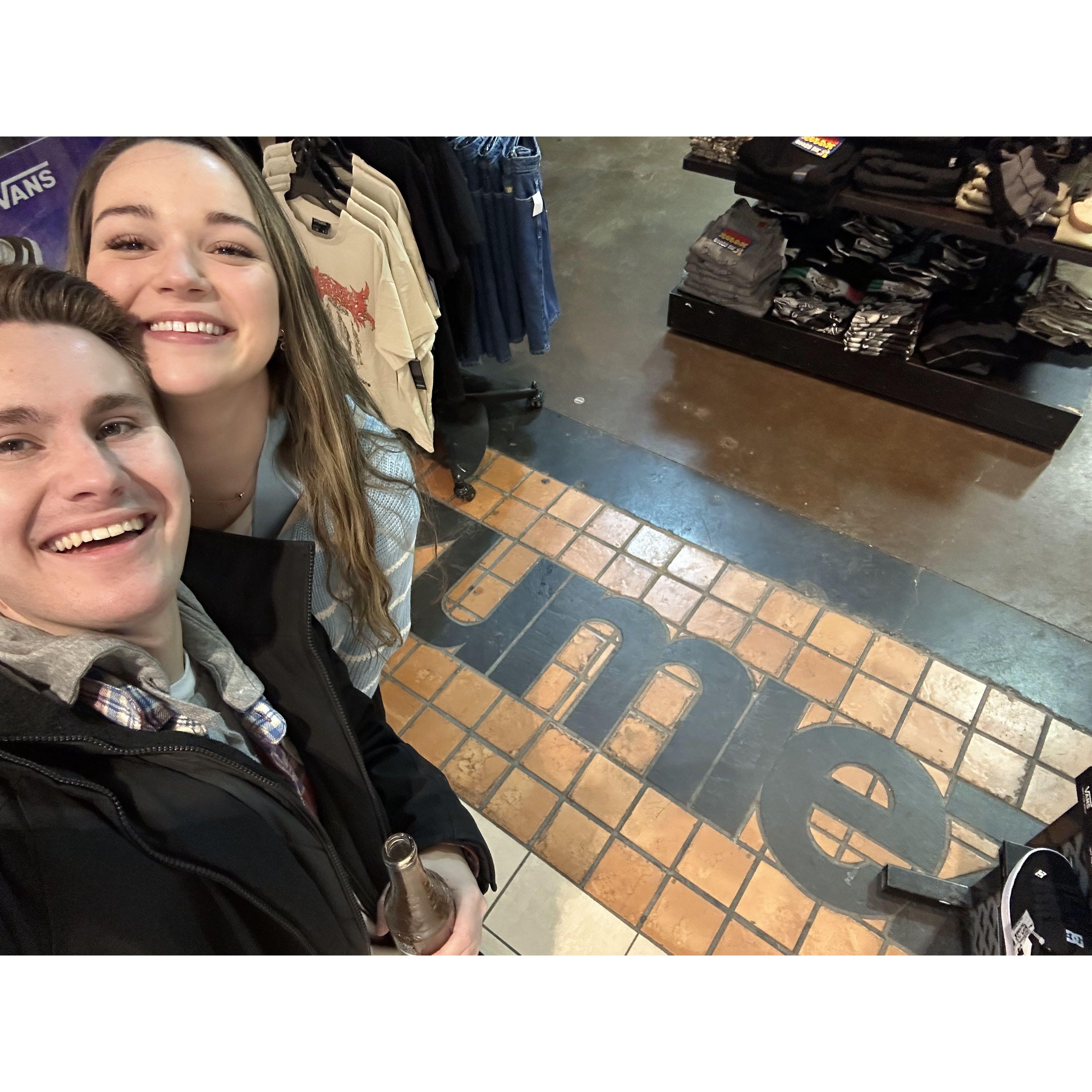 Hayden's birthday scavenger hunt